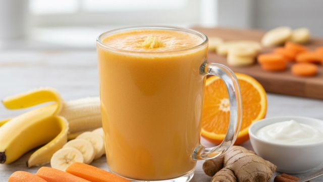 Burkānu–ingvera enerģijas smūtijs attēls