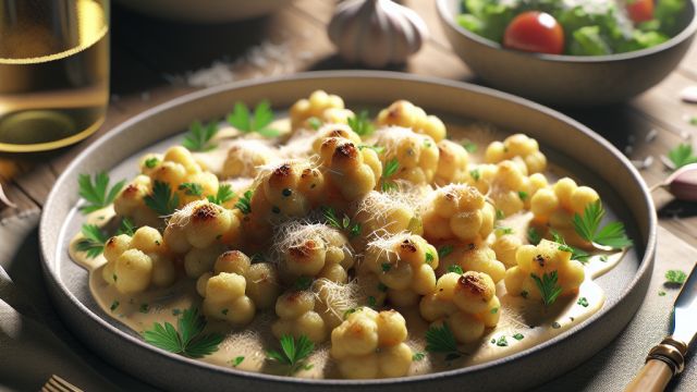 Cepti ziedkāpostu gnocchi attēls