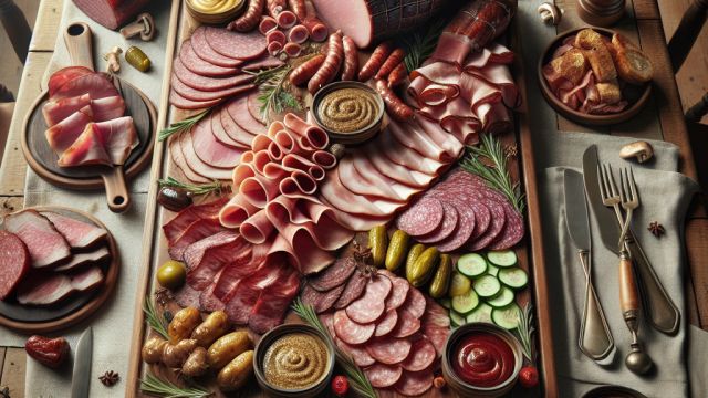 Gaļas plate attēls