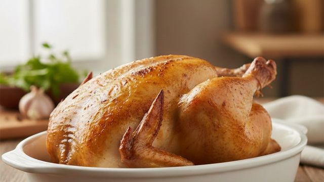 Krāsnī cepta vista ar dārzeņu pildījumu attēls