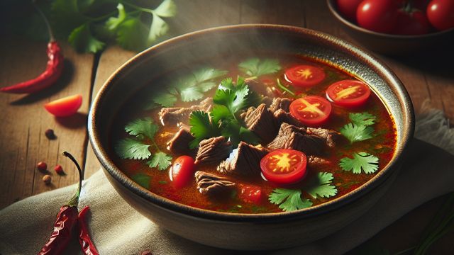 Liellopu gaļas zupa attēls