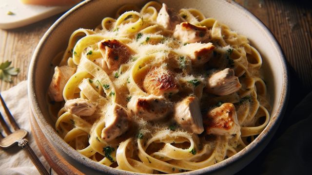 Pasta ar vistu attēls