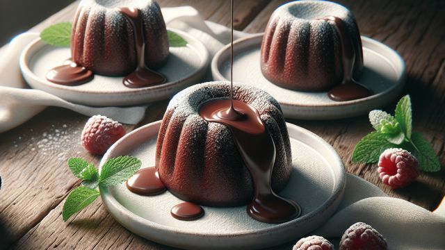 Šokolādes fondants attēls